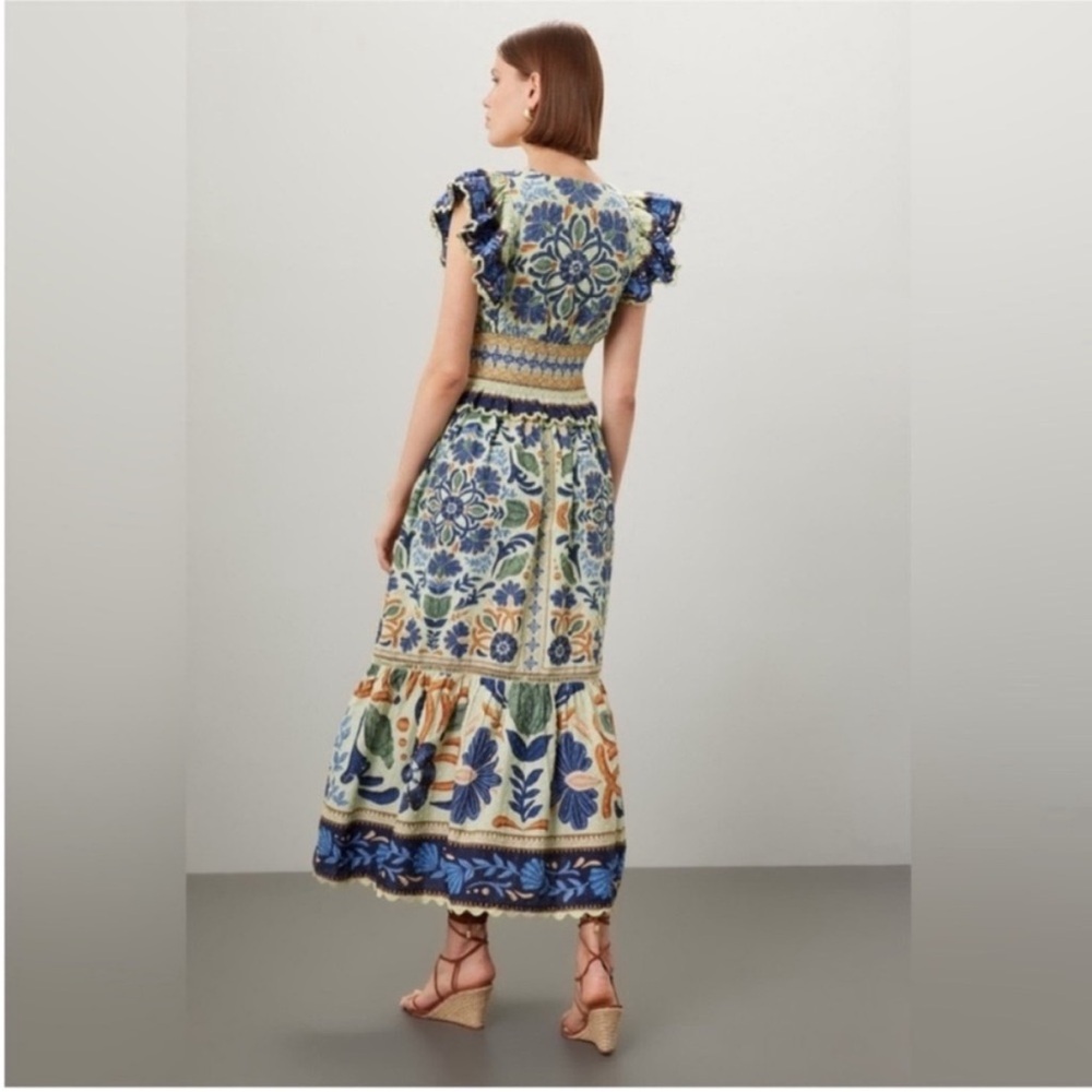 FARM Rio Ocean Tapestry Maxi Dress - Picture 3 of 8